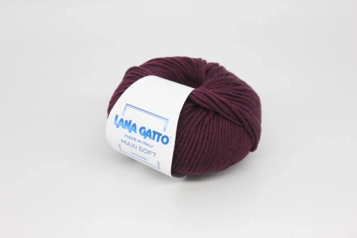 Пряжа Lana Gatto Maxi Soft (100% Мериносовая шерсть экстрафайн), 19004