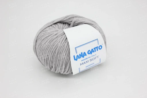 Пряжа Lana Gatto Maxi Soft (100% Мериносовая шерсть экстрафайн), 20439