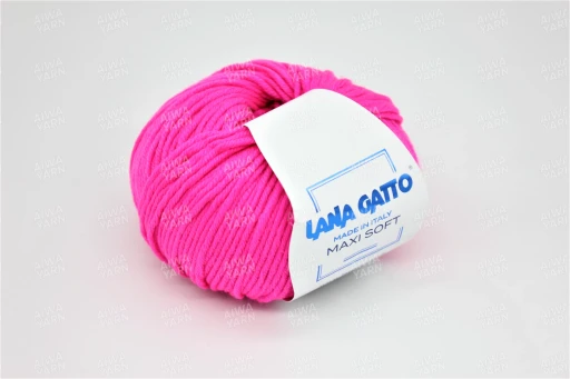 Пряжа Lana Gatto Maxi Soft (100% Мериносовая шерсть экстрафайн), A3088