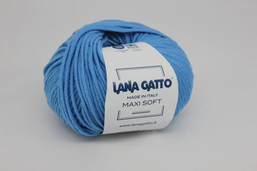 Пряжа Lana Gatto Maxi Soft (100% Мериносовая шерсть экстрафайн), 14746