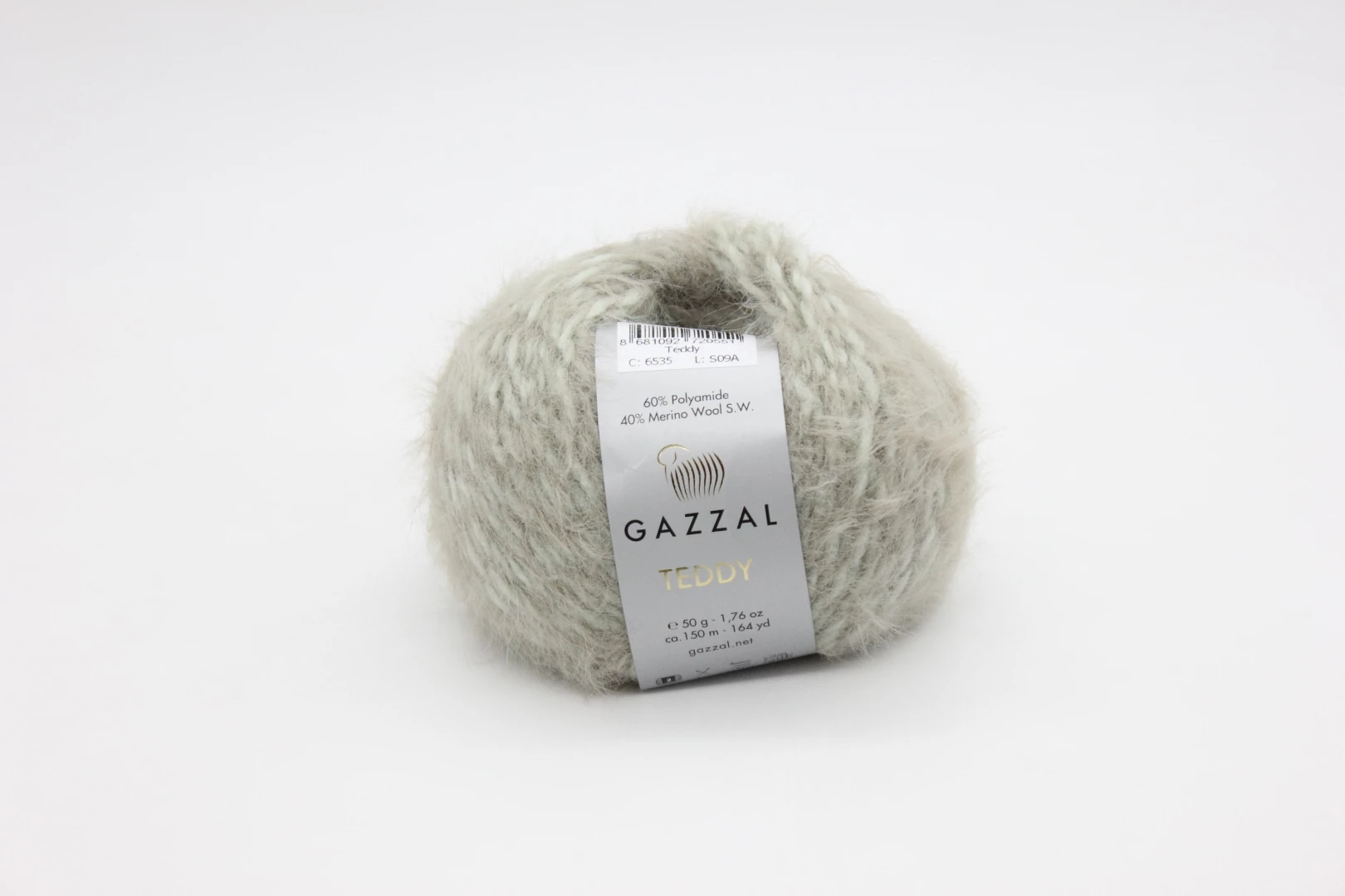 Моточная пряжа GAZZAL TEDDY & MERINOS (40% Супервош мериносовая